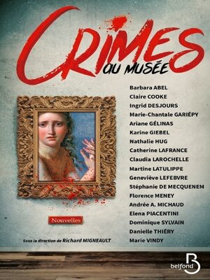 cover image of Crimes au musée